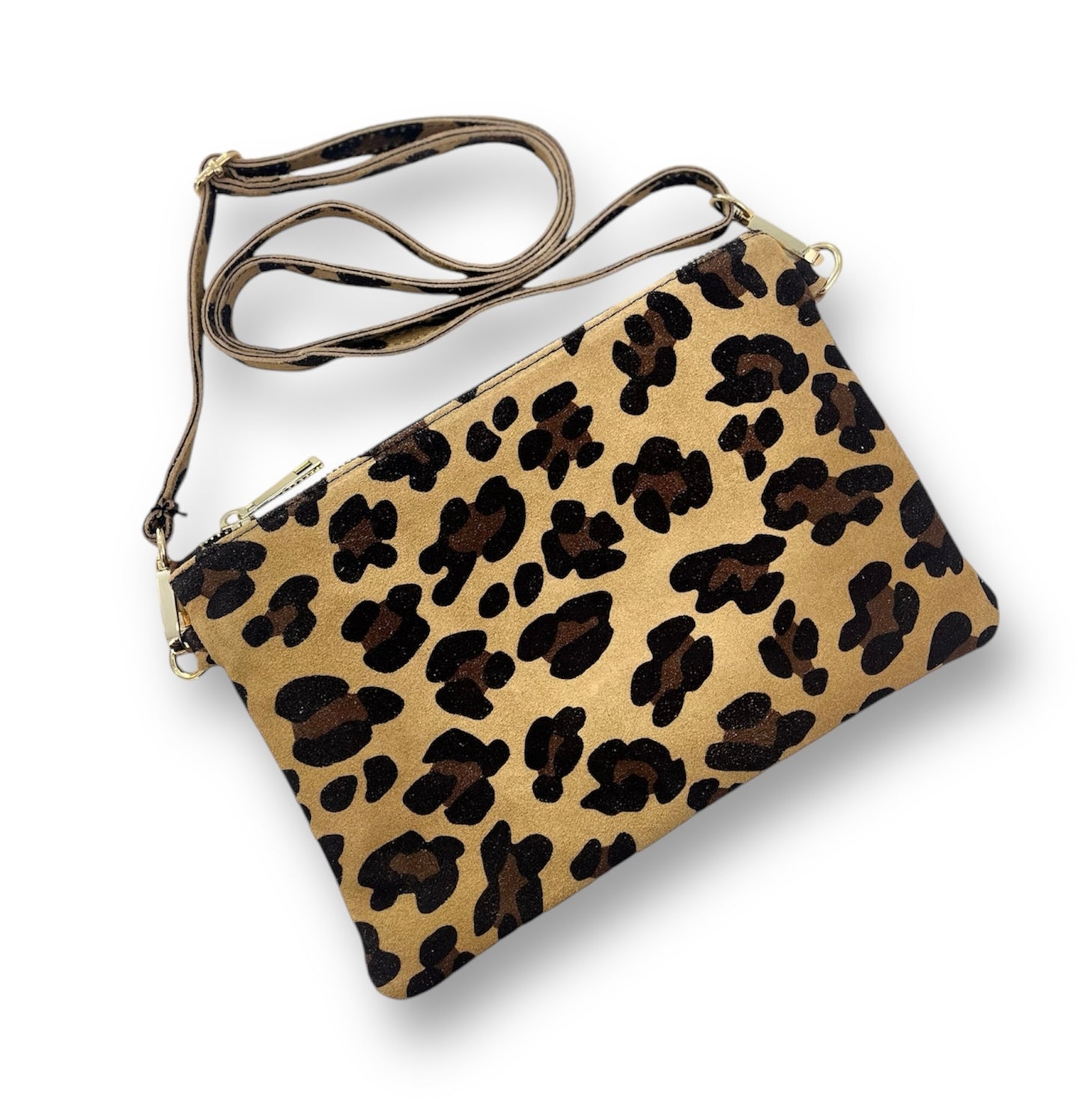 Borsa Leopardo Marrone