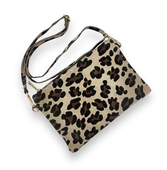 Borsa Leopardo Tortora